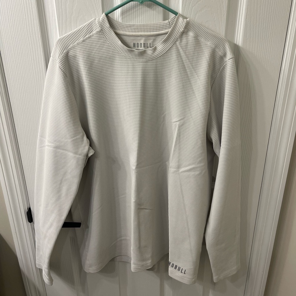 NoBull long sleeve thermal. Men’s XL, white